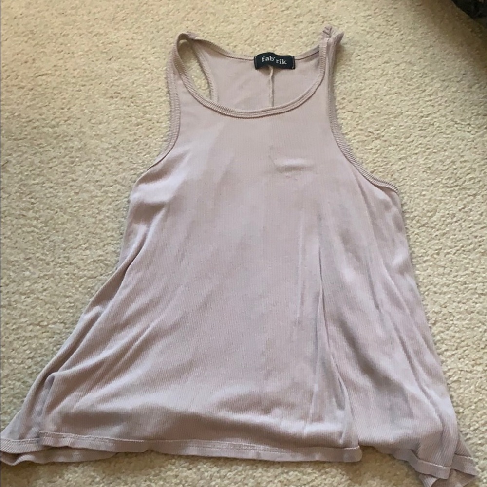 Beige tank